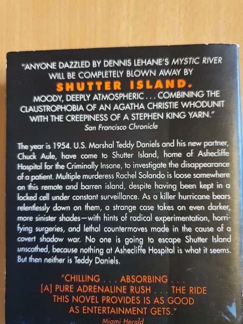 Shutter Island: Dennis Lehane (Paperback)