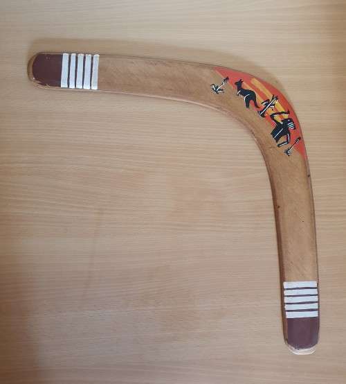 Wooden Boomerang -- Made in Australia