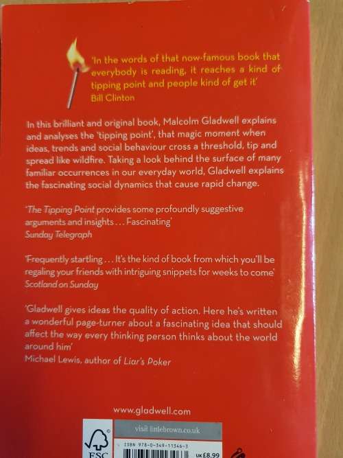 The Tipping Point: Malcolm Gladwell (Paperback)