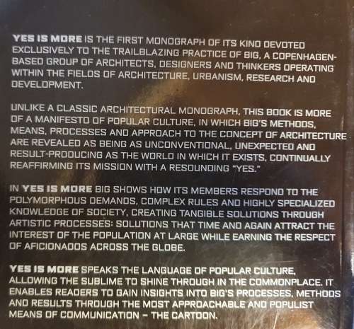 Yes is More: An Archicomic on Architectural Evolution by Bjarke Ingels Group (Taschen)