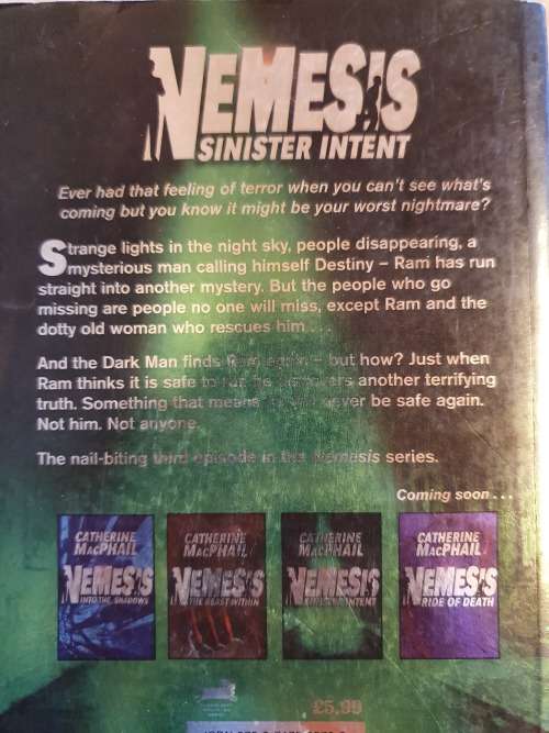 Nemesis - Sinister Intent : Catheine MacPhail (Paperback)