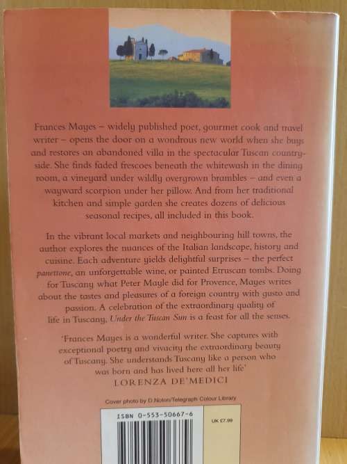 Under the Tuscan Sun - At Home in Italy: Frances Mayes (Paperback)