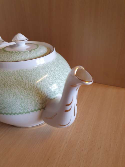 Bell Fine Bone China Teapot, Sugar & Creamer Set