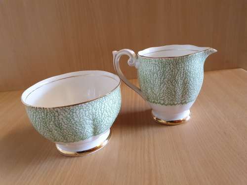 Bell Fine Bone China Teapot, Sugar & Creamer Set