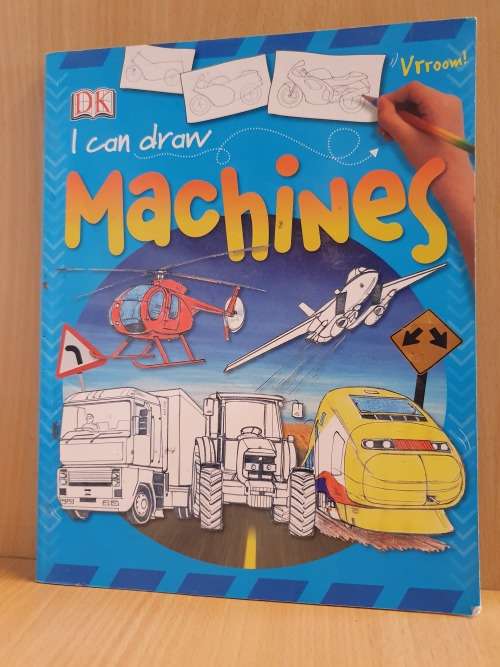 DK - I Can Draw Machines (Paperback)
