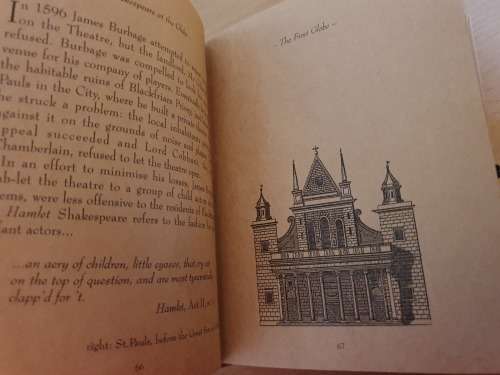 Shakespeare at the Globe (Little Brown Notebook)