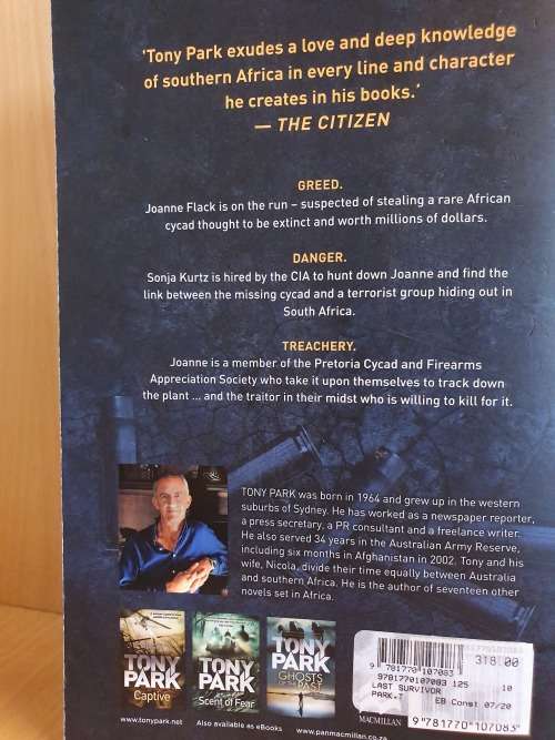 Last Survivor : Tony Park (Paperback)