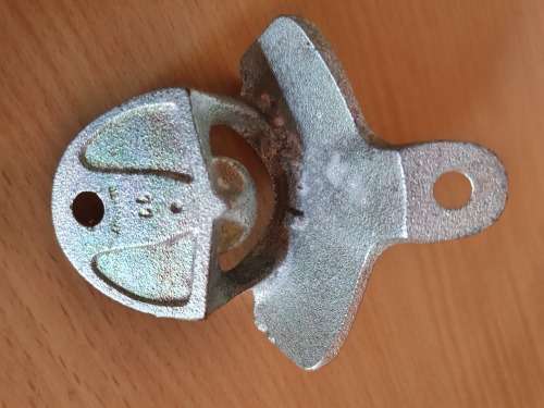 Starr - Brown & Co Metal Bottle Opener - `Open Bottle Here`