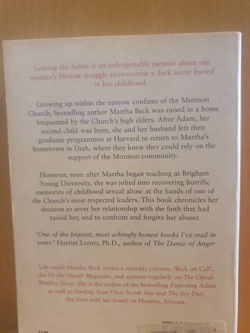 Leaving the Saints by Martha Beck (Paperback)