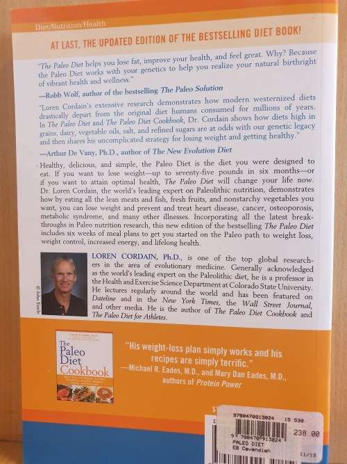 The Paleo Diet - Lose Weight and Get Healthy: Loren Cordain, Ph.D. (Paperback)