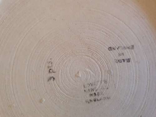 Round Green Lidded Ceramic Serving Bowl - Made in England