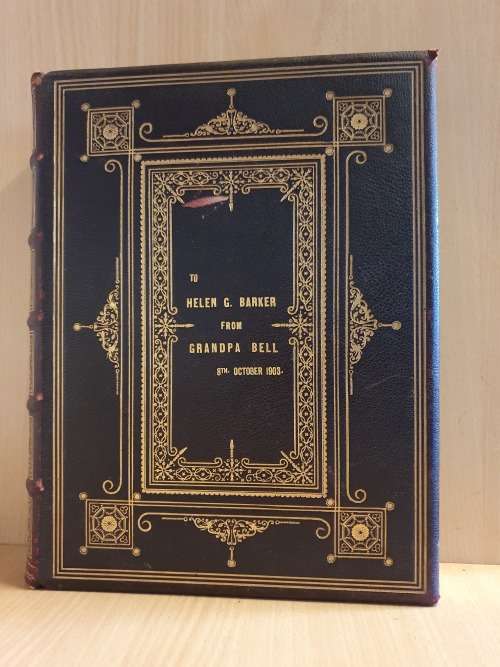 Holy Bible - To Helen G, Barker, 8th October 1903