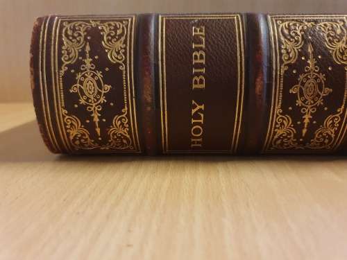 Holy Bible - To Helen G, Barker, 8th October 1903