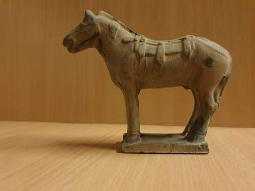 Terracotta horse Figurine - height 11cm. width 14cm