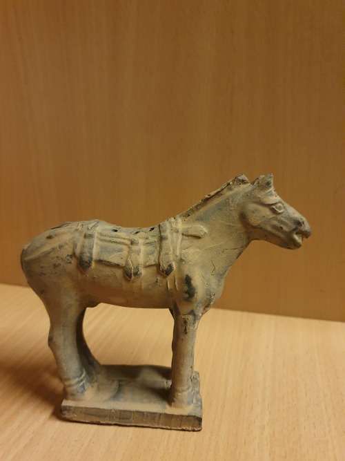 Terracotta horse Figurine - height 11cm. width 14cm