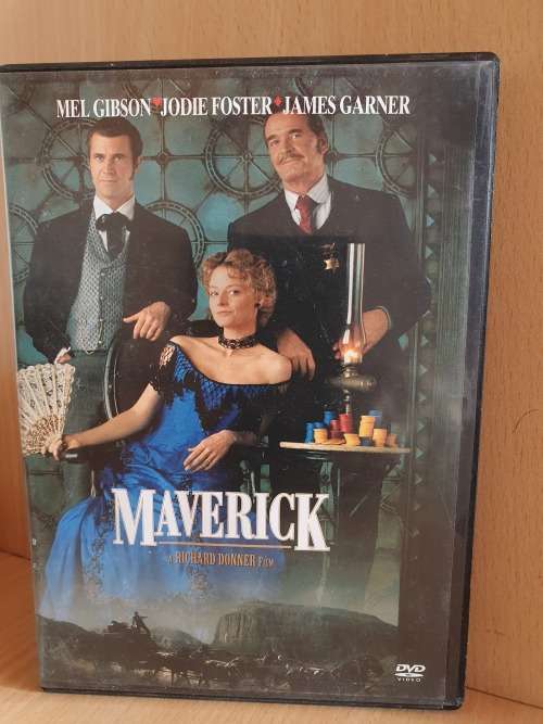 Maverick - Dvd (Mel Gibson, Jodie Foster, James Garner)