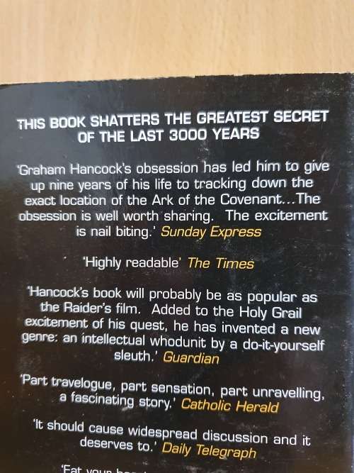 The Sign and the Seal: The Quest for the Lost Ark of the Covenant by Graham Hancock