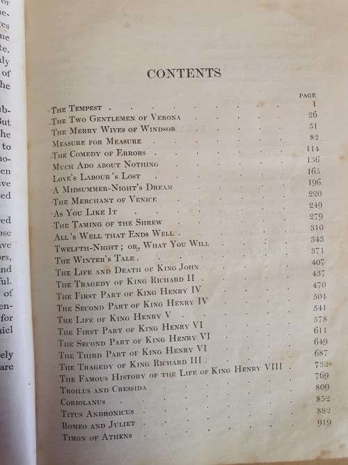 The Works of William Shakespeare