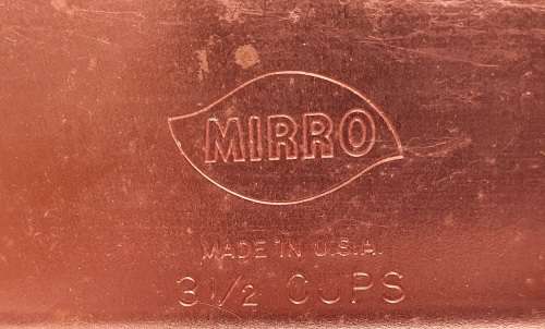 Vintage Mirro Jelly Mould - 24cm x 15cm (Made in USA)