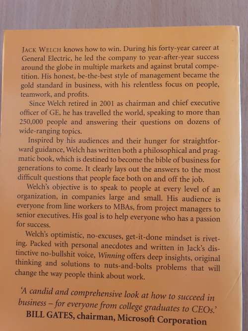 Winning : Jack Welch with Suzy Welch (Hardcover)