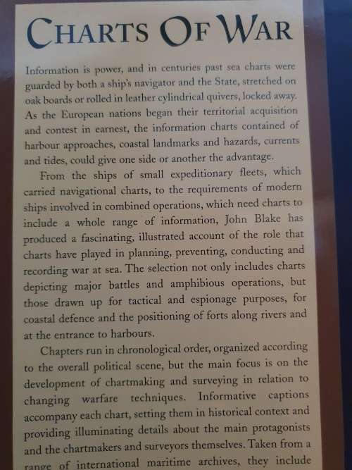 Charts of War - The Maps and Charts that have Informed and Illustrated War at Sea: John Blake