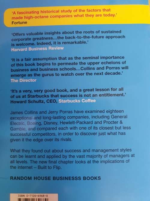 Built to Last - Successful Habits of Visionary Companies: James C. Collins, Jerry I. Porras