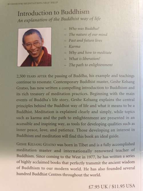 Introduction to Buddhism - An Explanation of The Buddhist Way of Life: Geshe Kelsang Gyatso