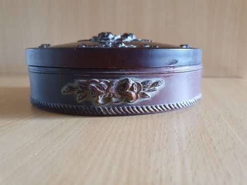 Oval Shape Bakelite Jewellery Box