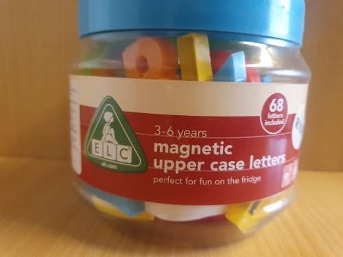 Magnetic Upper Case Letters (3-6 years)
