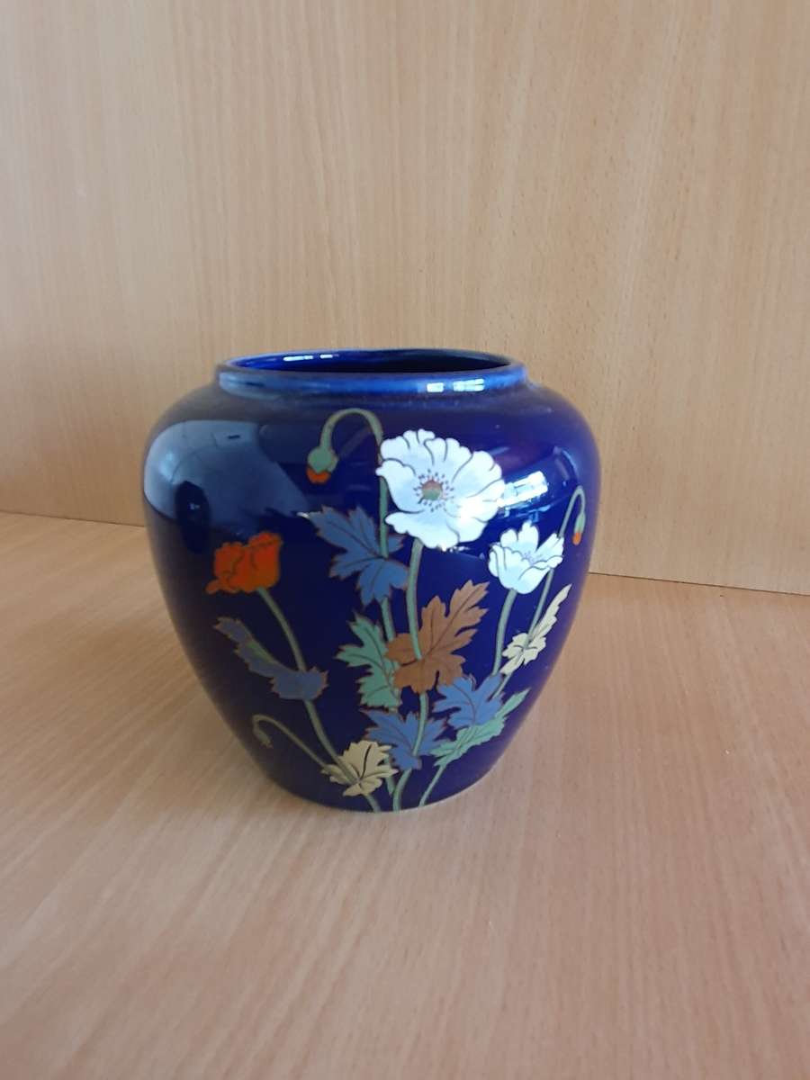 Cobalt Blue Porcelain Vase