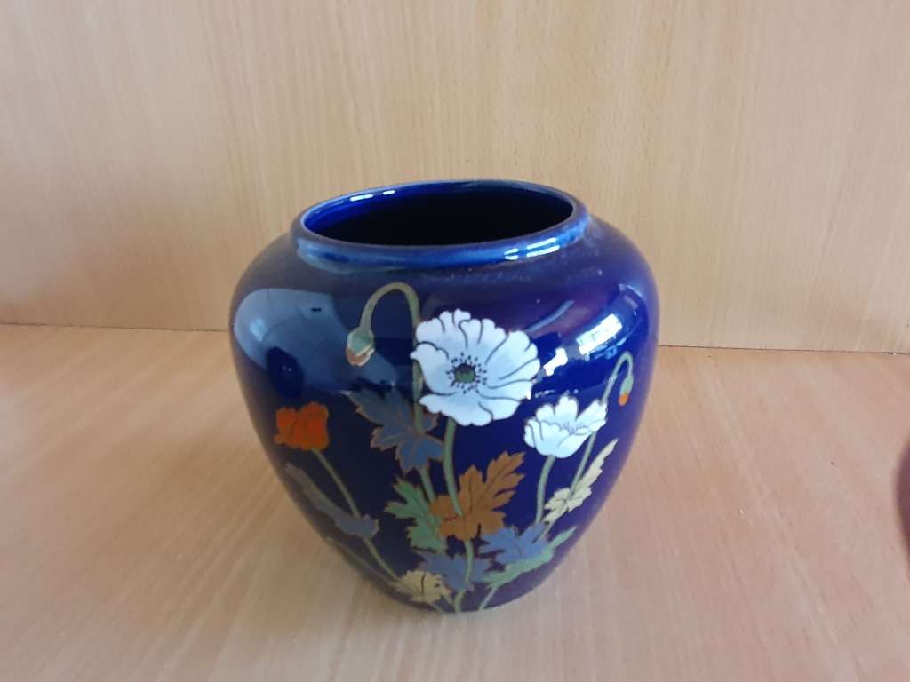 Cobalt Blue Porcelain Vase