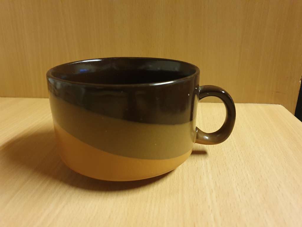 Brown Soup Bowls - width 11cm height 7cm