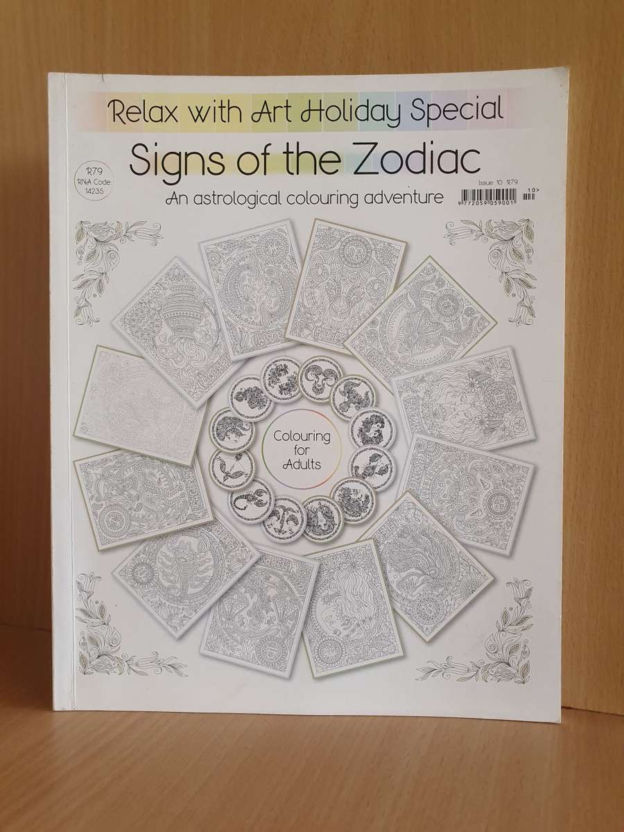 Signs of The Zodiac - An Astrological Colouring Adventure