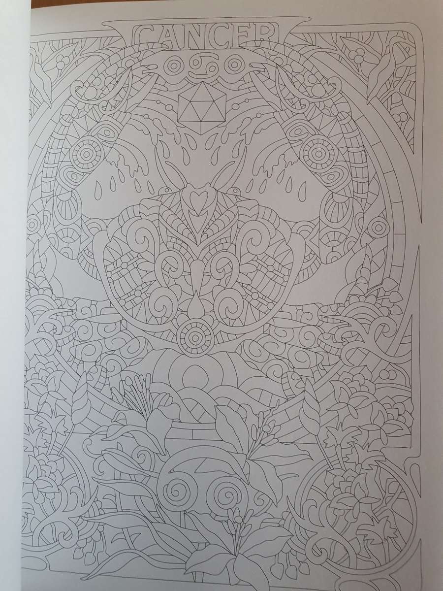 Signs of The Zodiac - An Astrological Colouring Adventure