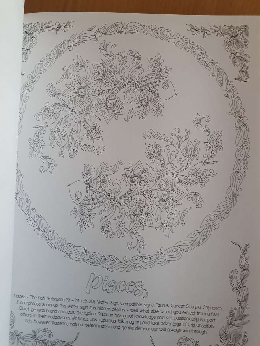 Signs of The Zodiac - An Astrological Colouring Adventure