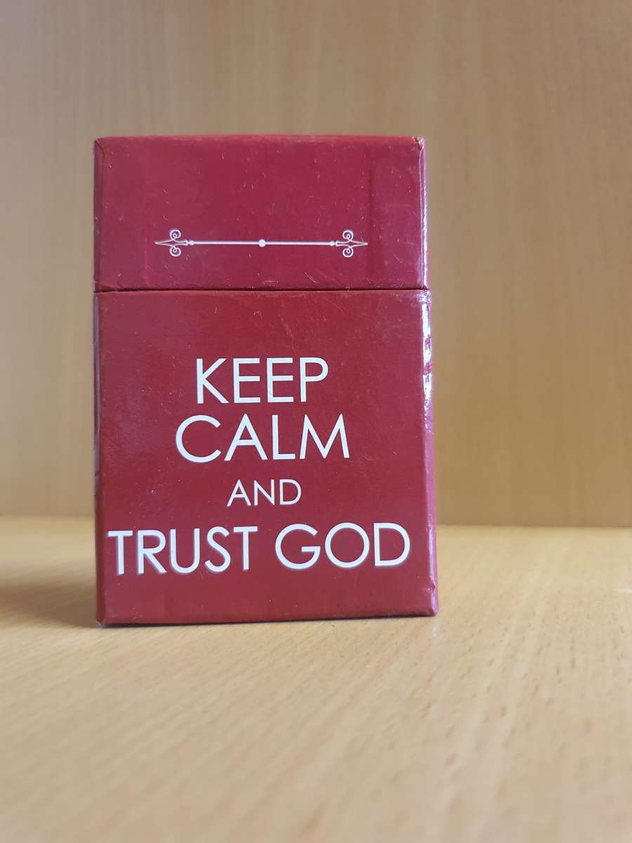 Keep Calm and Trust God - Pack of Cards