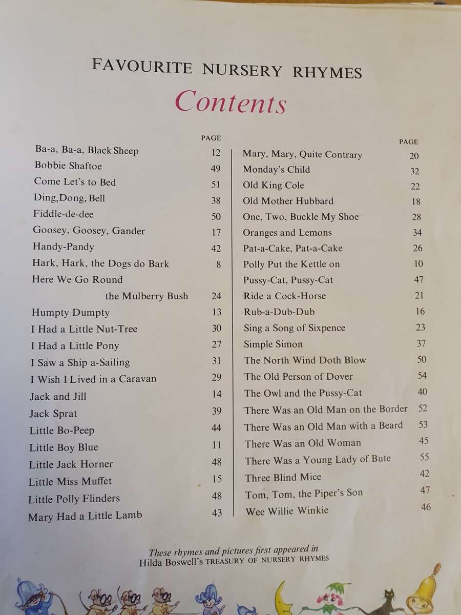 Hilda Boswell`s Omnibus - A Treasury of Favourites (Hardcover)