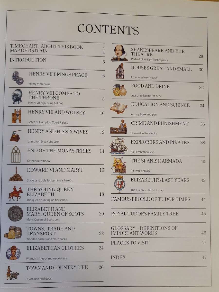 History of Britain - The Tudors  (Hardcover)