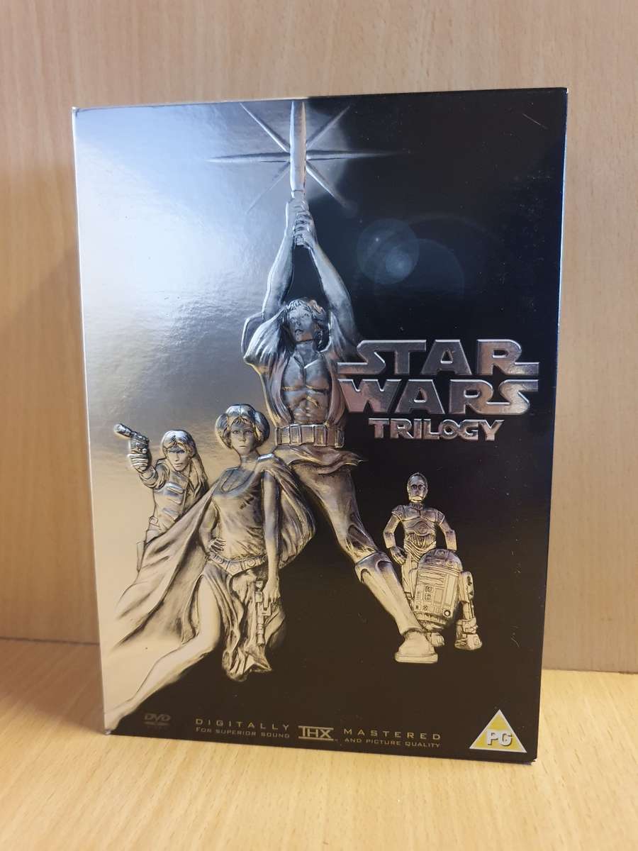 Star Wars Trilogy Box Set - Return of The Jedi, The Empire Strikes Back, A New Hope) Dvd
