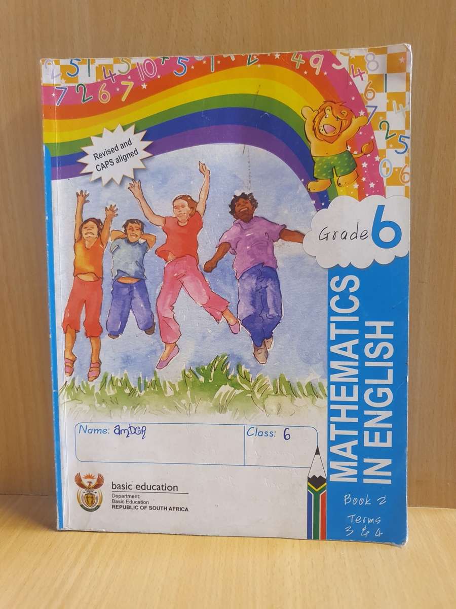 Mathematics in English - Book 2 - Terms 3 & 4  (Grade 6)