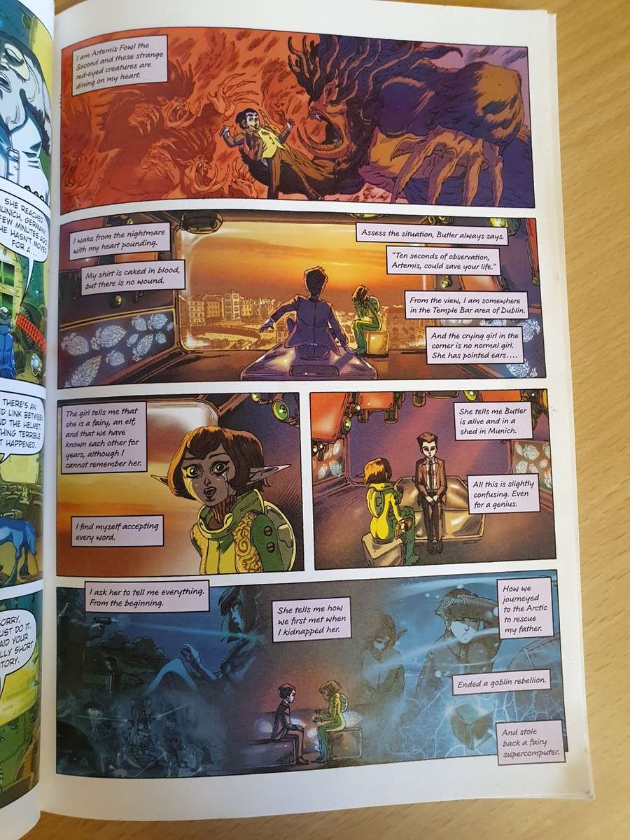 The Graphic Novel - Artemis Fowl The Opal Deception (Paperback)