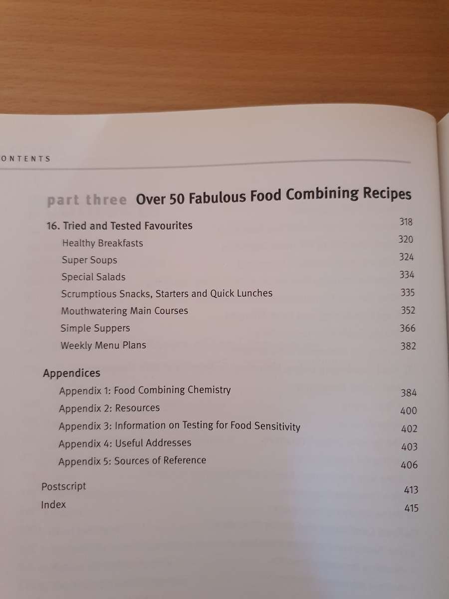 The Complete Book of Food Combining : Kathryn Marsden (Paperback)