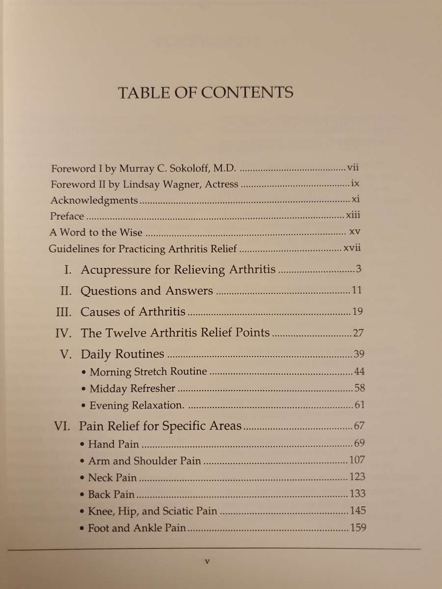 Arthritis - Relief at Your Fingertips - How to use acupressure massage to ease your aches: M. R Gach