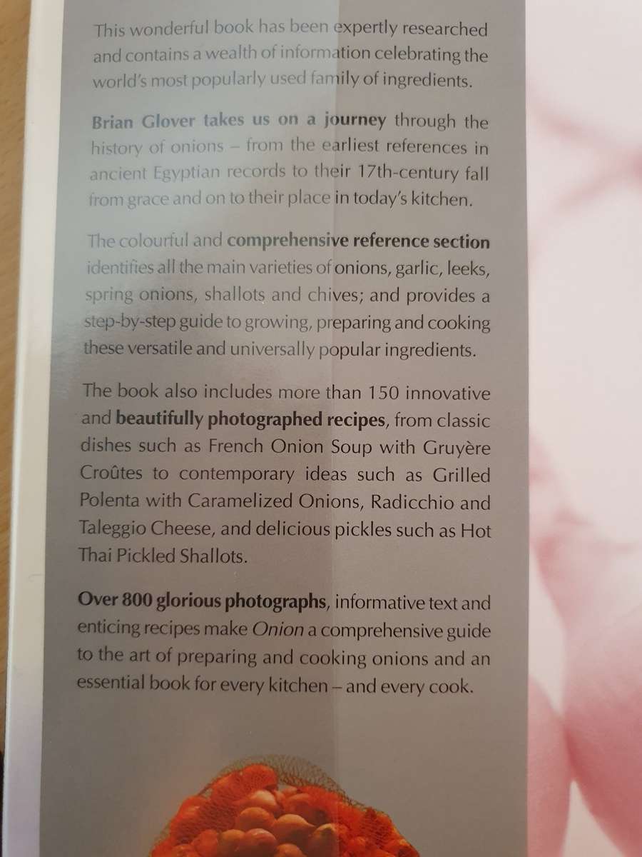 Onion - The essential cook`s guide to onions, garlic, leeks, spring onions: Brian Glover (Hardcover)