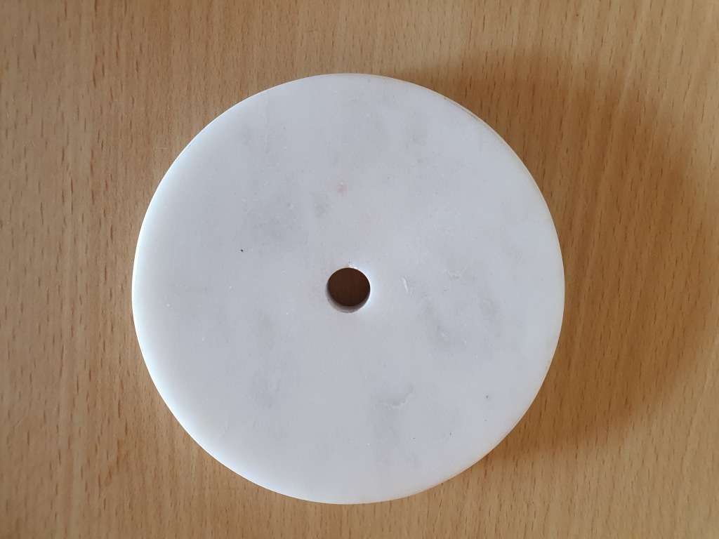 Set of 5 Round Marble Coasters