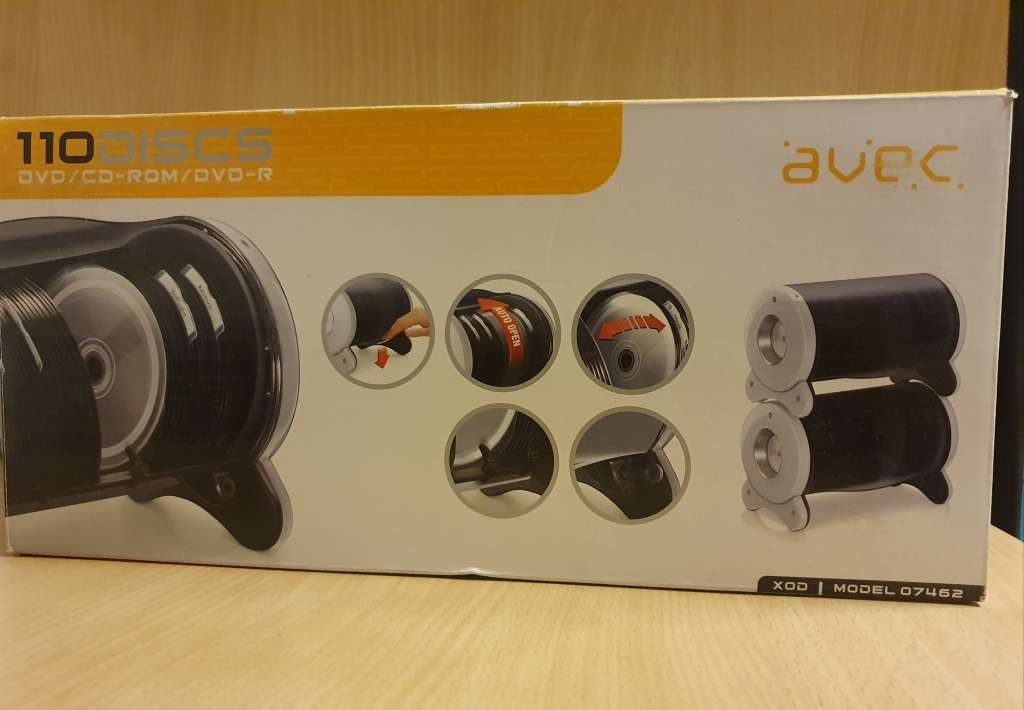 AVEC 110 CD Holder/Storage Organiser