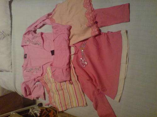 VARIOUS TOPS 4,5 & 6 YEAR OLD GIRL