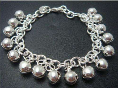 STUNNING 925 BELL CHARM BRACELET
