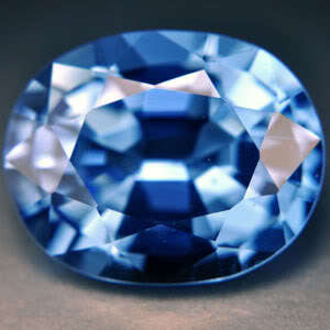 11.80ct DAZZLING LONDON BLUE TOPAZ OVAL LOOSE GEMSTONE