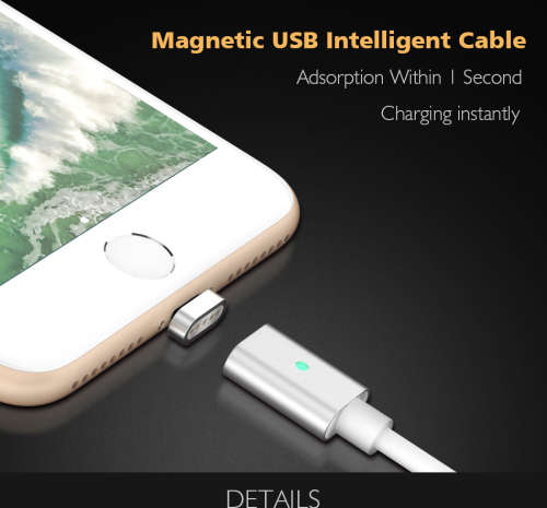 Magnetic Super Fast 2.4A Micro USB Charger Cable